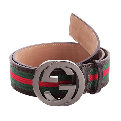 men 34 gucci red and green belt|Gucci belt price men.